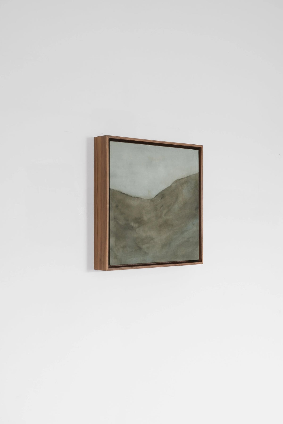 Soft Blue Sky (2026), Painting by Aimée Adriaansen — side angle