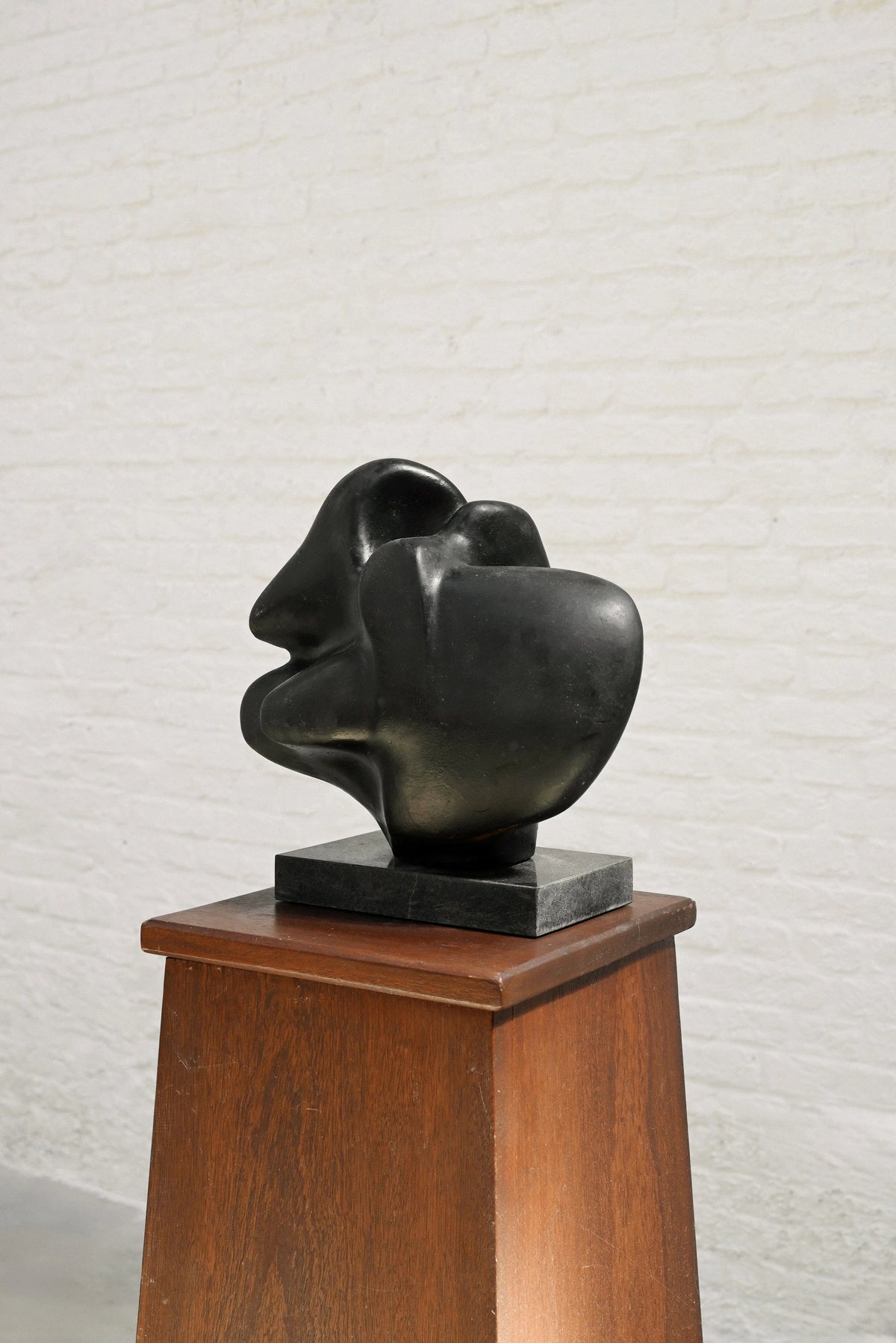 Abstract Black Terracotta Sculpture, 1960's — in context