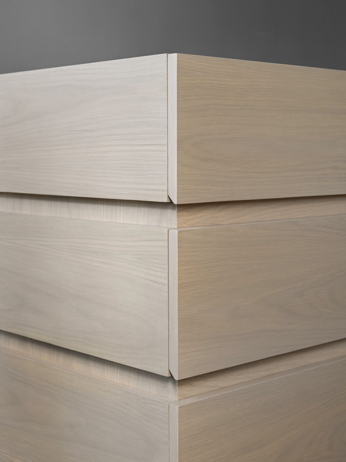 Château Bleached Oak Dresser — close-up