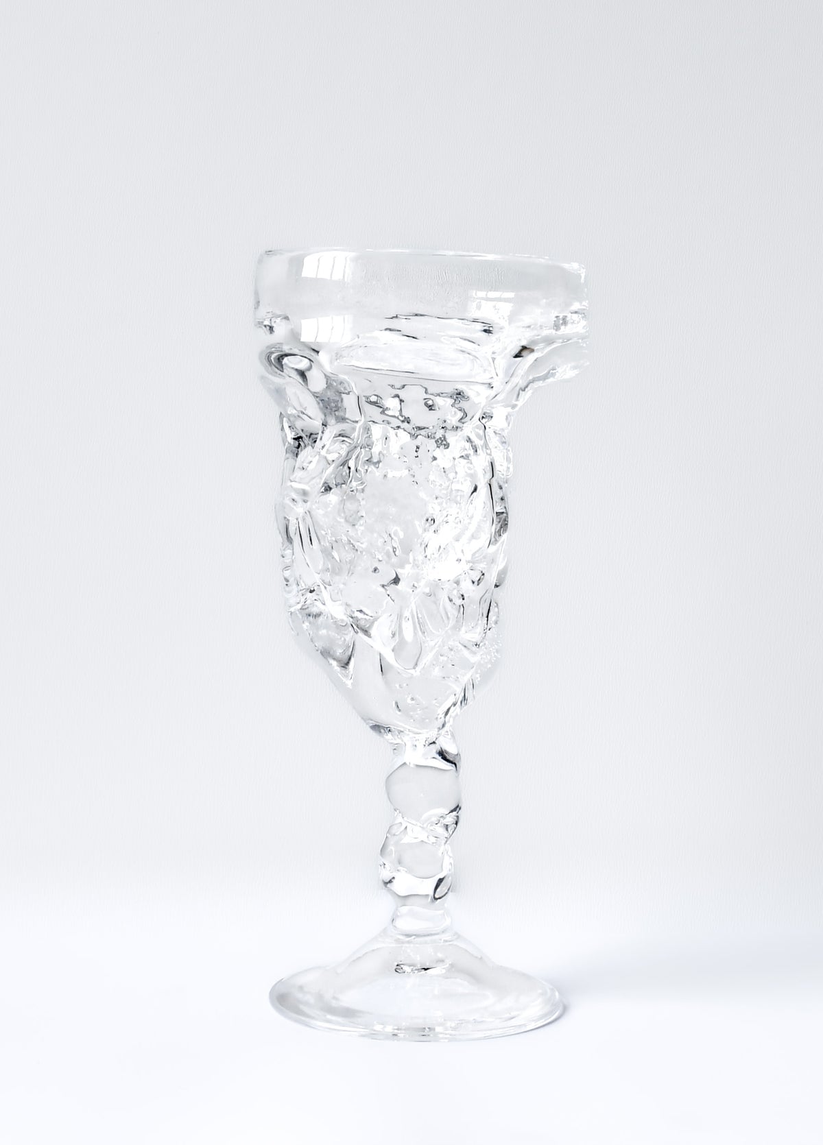 Hand-blown Chalice — detail view