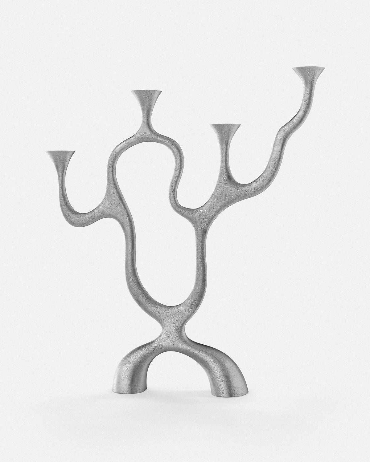 Le Cri, Pucci de Rossi, 2009 - Chandelier in Cast Aluminium. — close-up