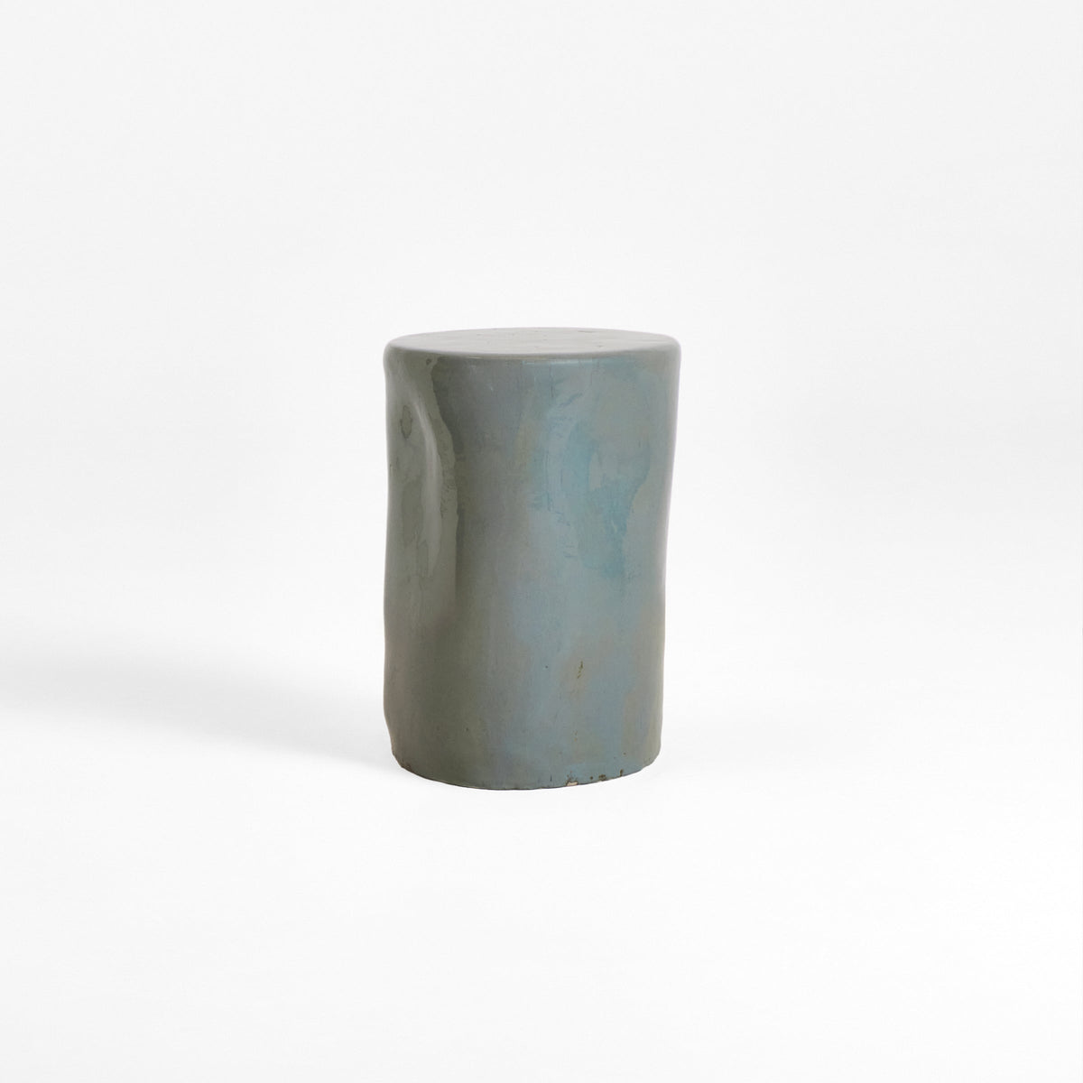 Ceramic Side Table (small) — side angle