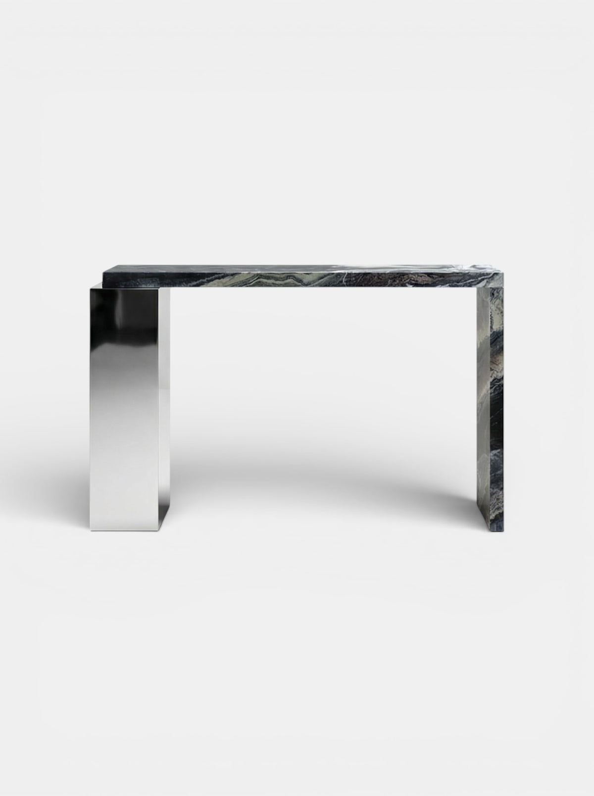 Jill Console Cipolino Marble & Inox by Marbera | The Oblist
