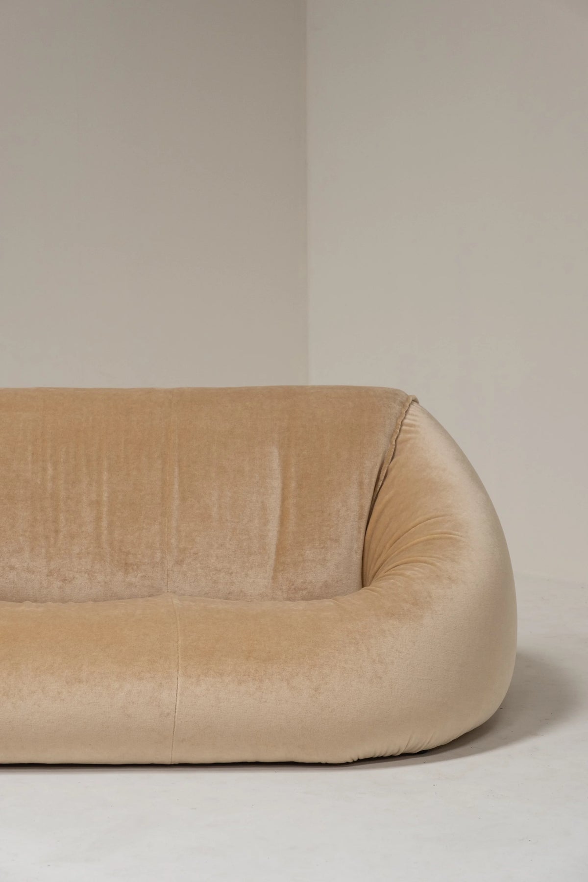 Cèzamè Paris 3-Seater Sofa, France, 1970s — lifestyle setting