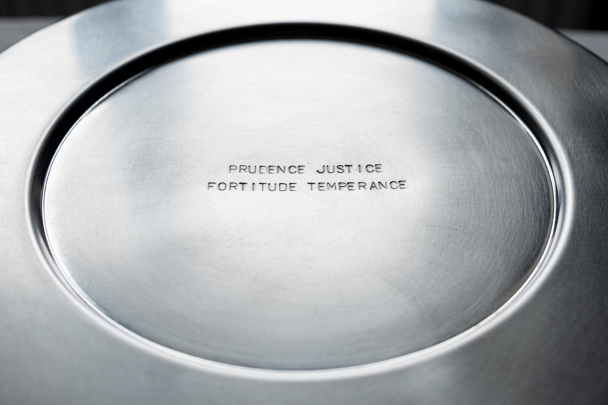 TRACES — Stainless Steel Plates — additional view