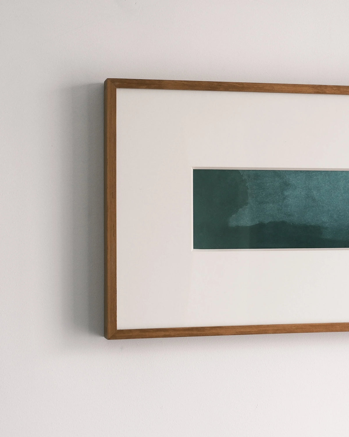 Qīng (2026), Painting by Aimée Adriaansen — side angle