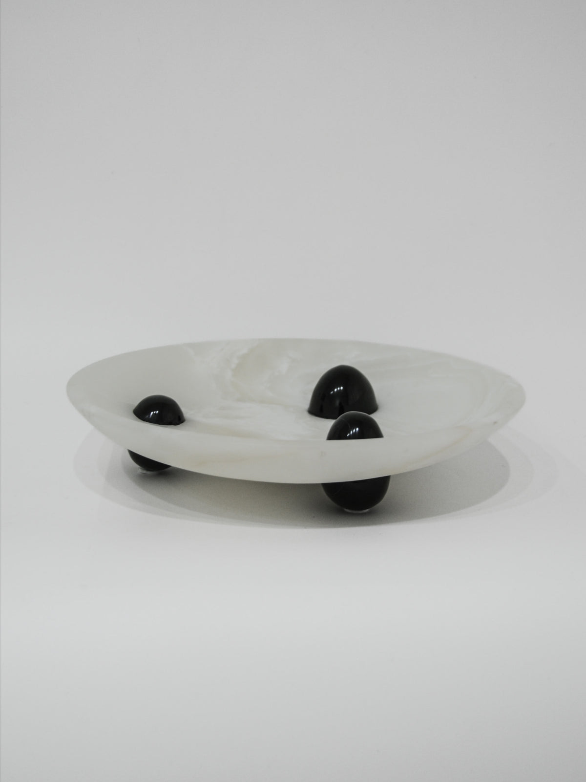 Uovo Bowl, in Stone and Onyx — view 9