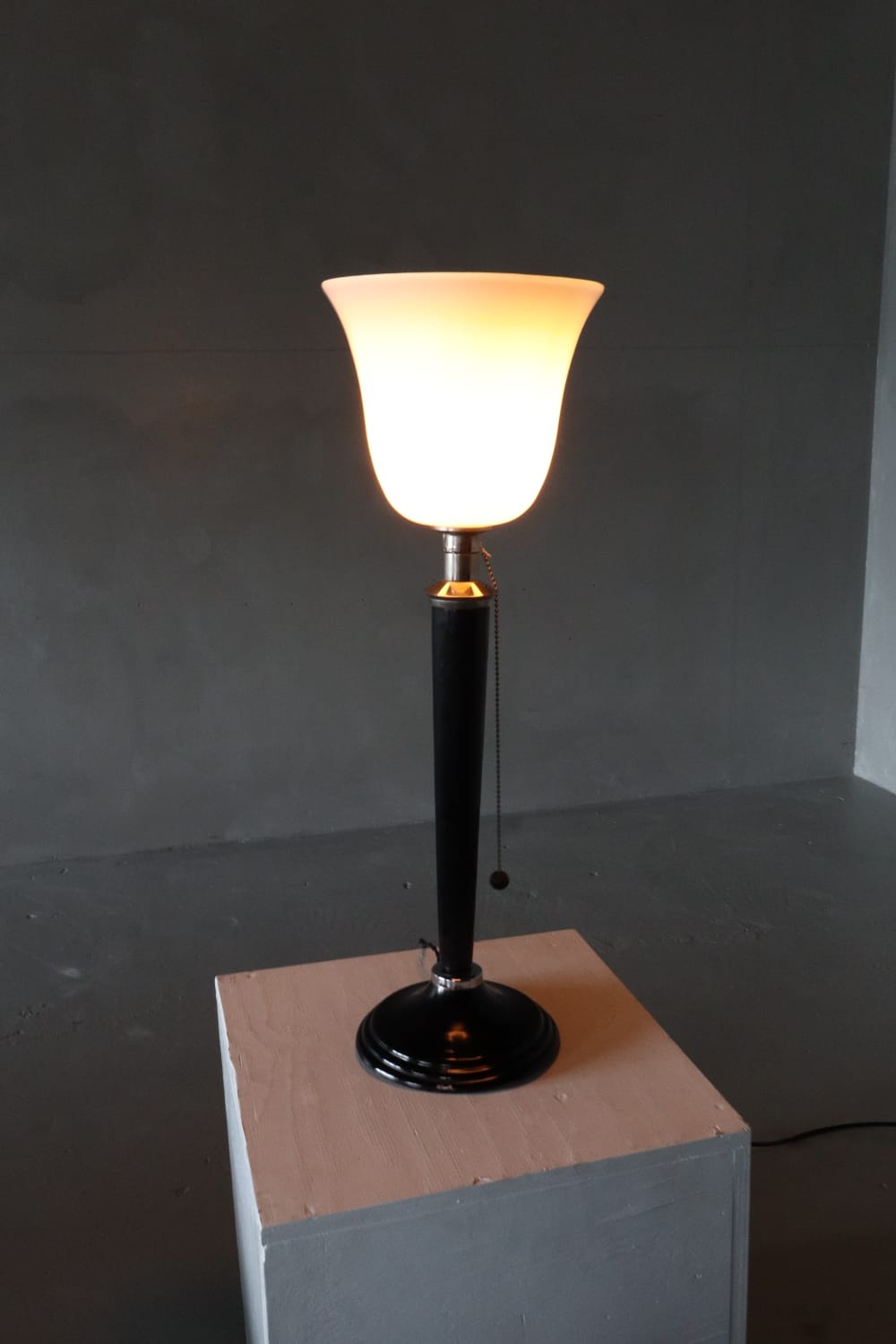 Art Deco ‘Lampe Mazda’ Table Lamp – France, 1920-1930 by Forma Finds | The Oblist
