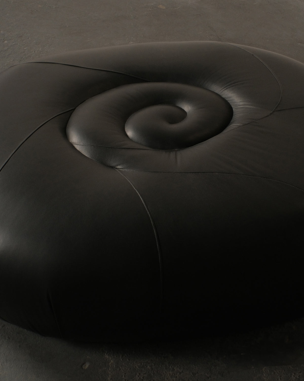 Volute Pouf — close-up