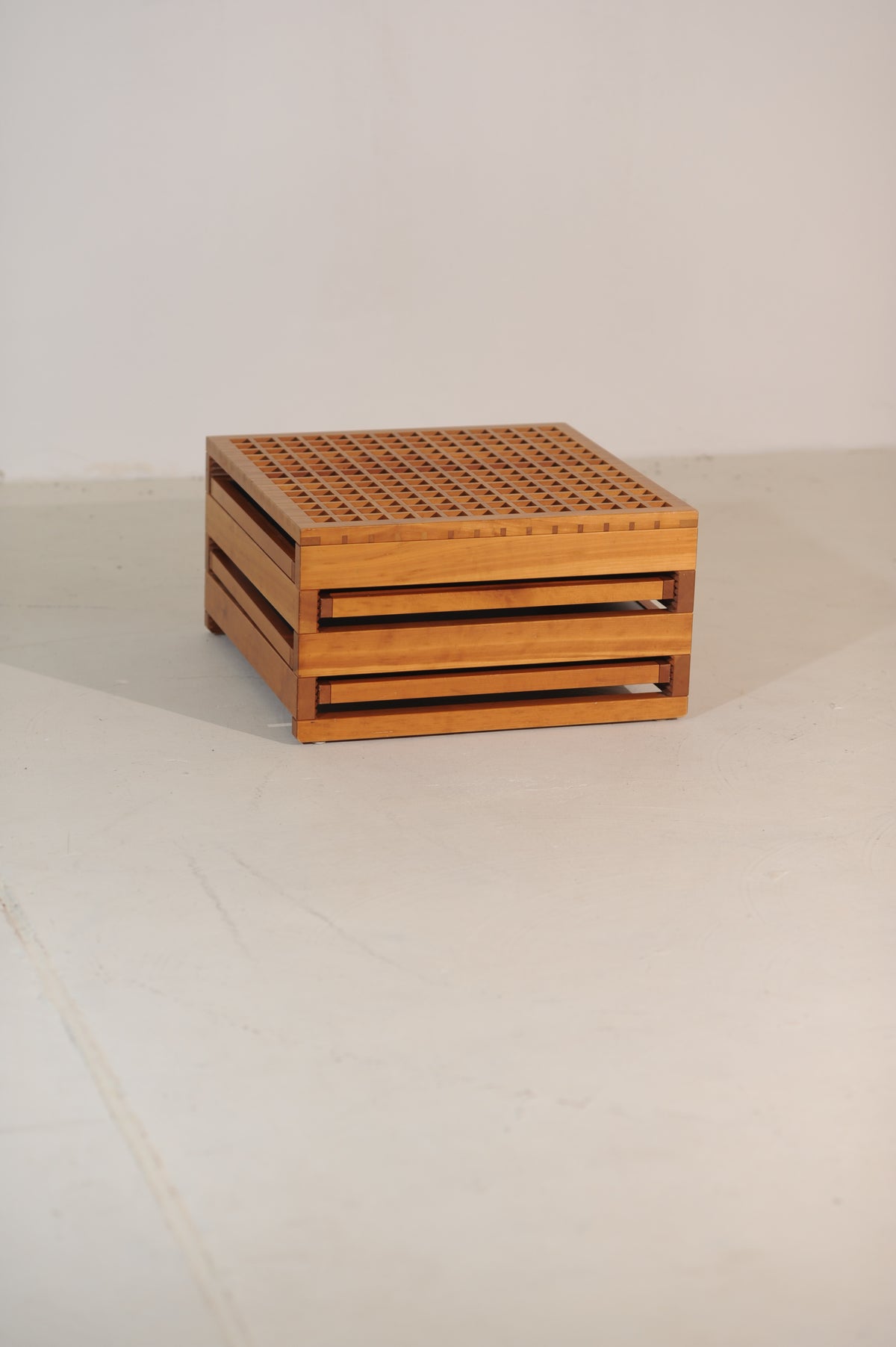 Bernard Vuarnesson Tetra Coffee Table, France 80s — alternate view