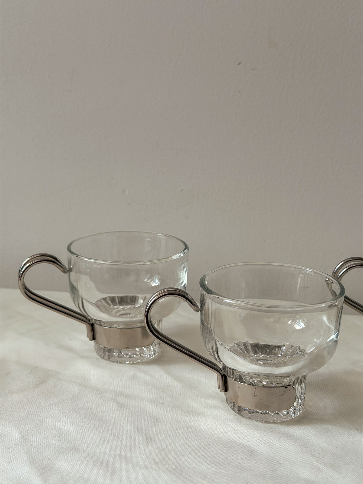 Vintage Italian coffee cup set — lifestyle setting