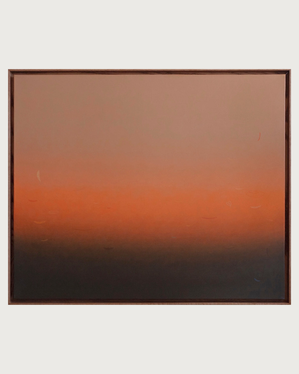 Slow Burn, 2026 Painting by Rebecca von Matérn | The Oblist — modern gradient colors