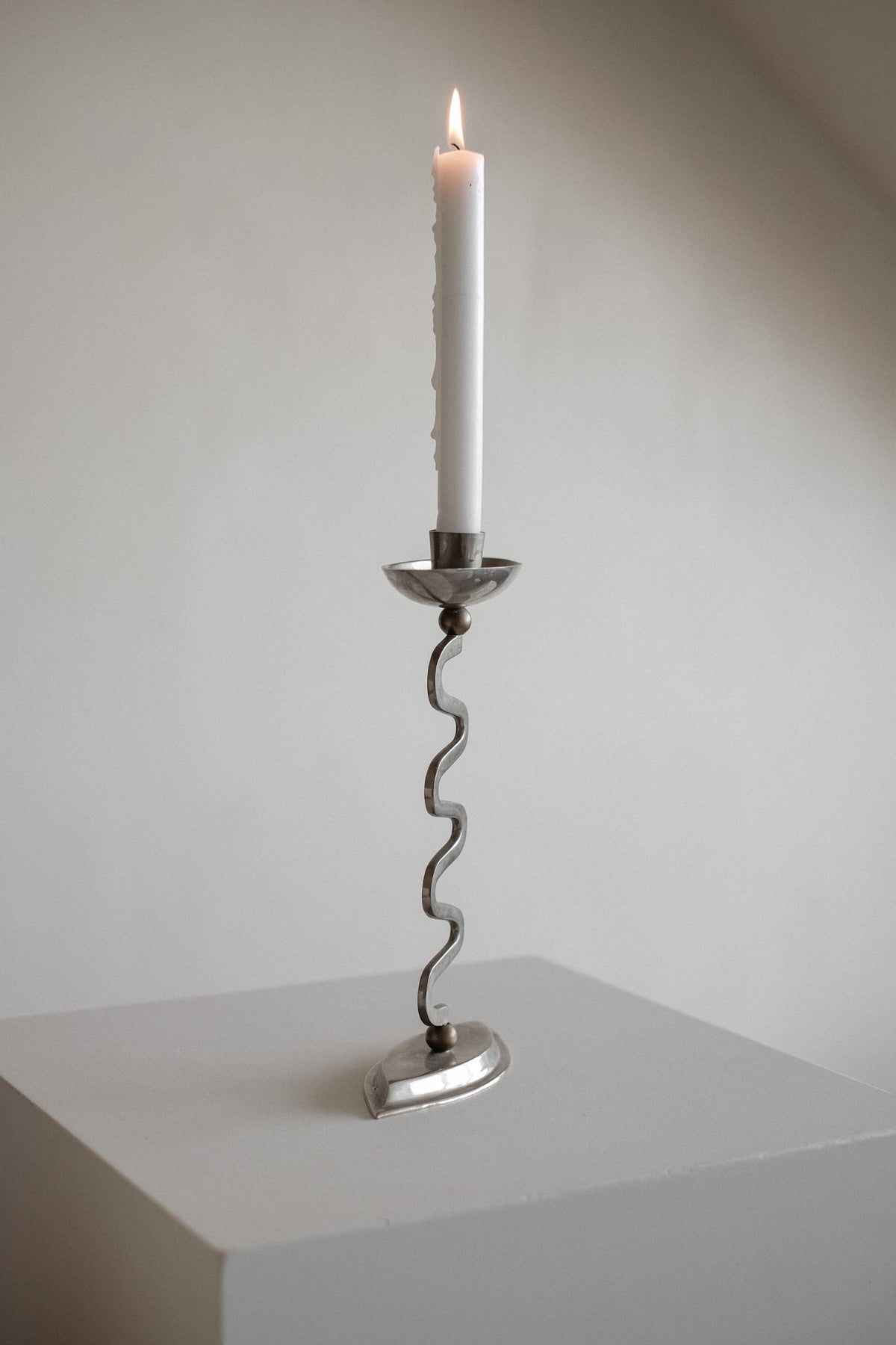 Curvy Candle Holder  — alternate view