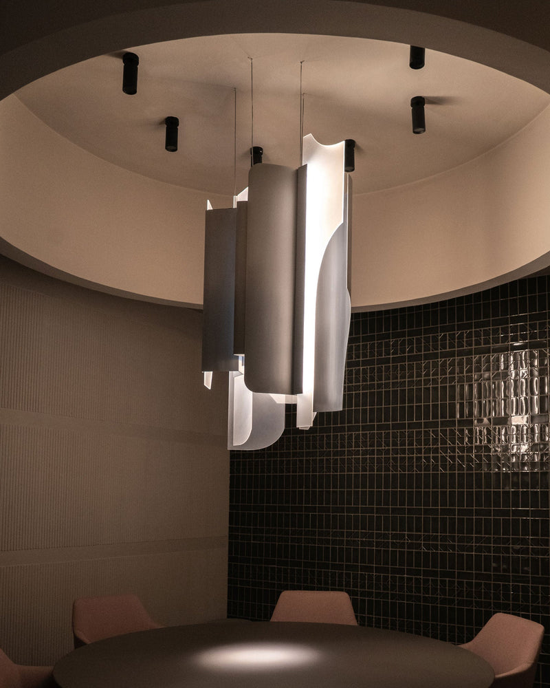TMP — Sculptural Pendant Lamp. Limited edition 12 + 1 AP — close-up