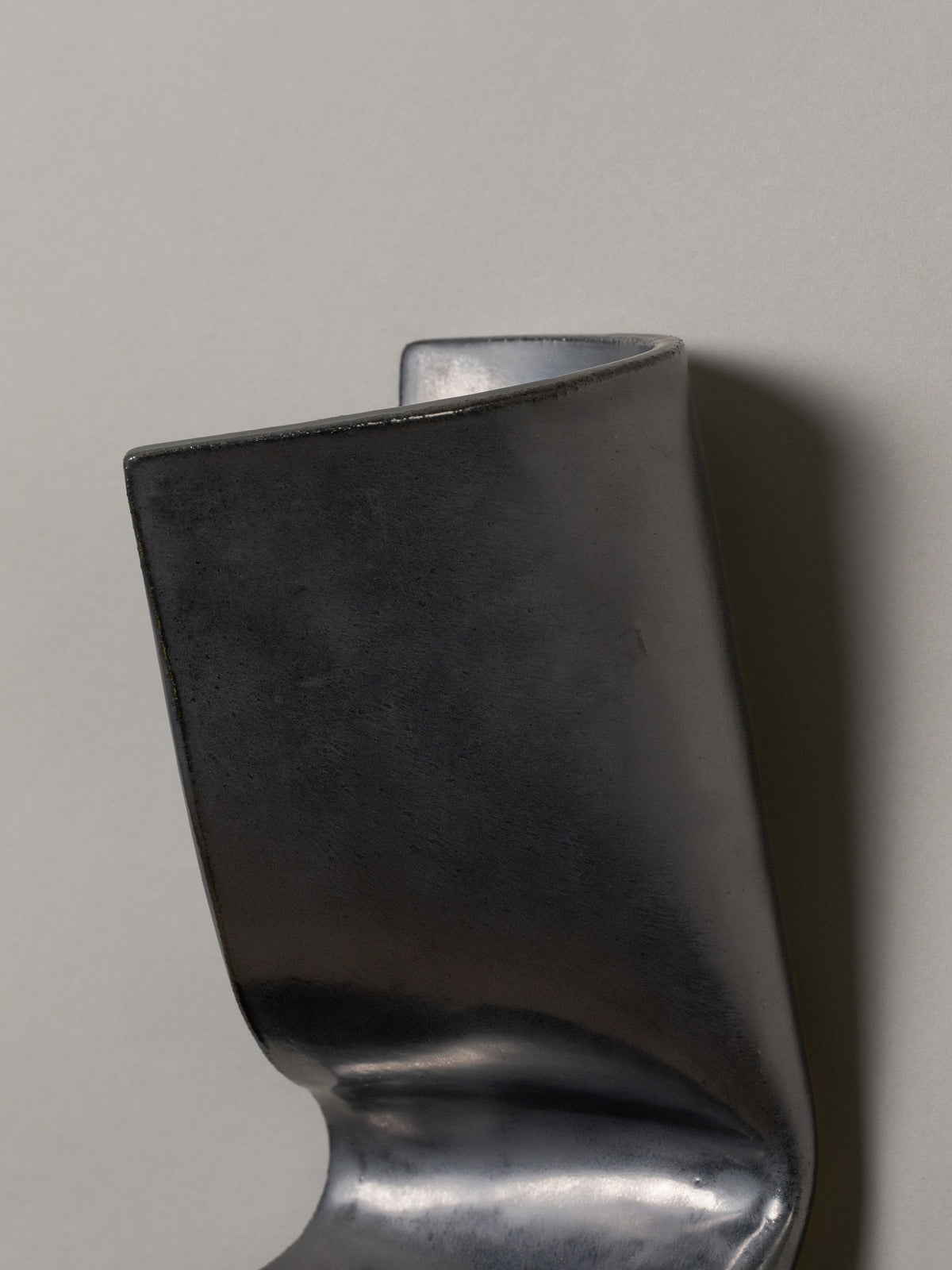 Shai Sconce Graphite, Left — side angle