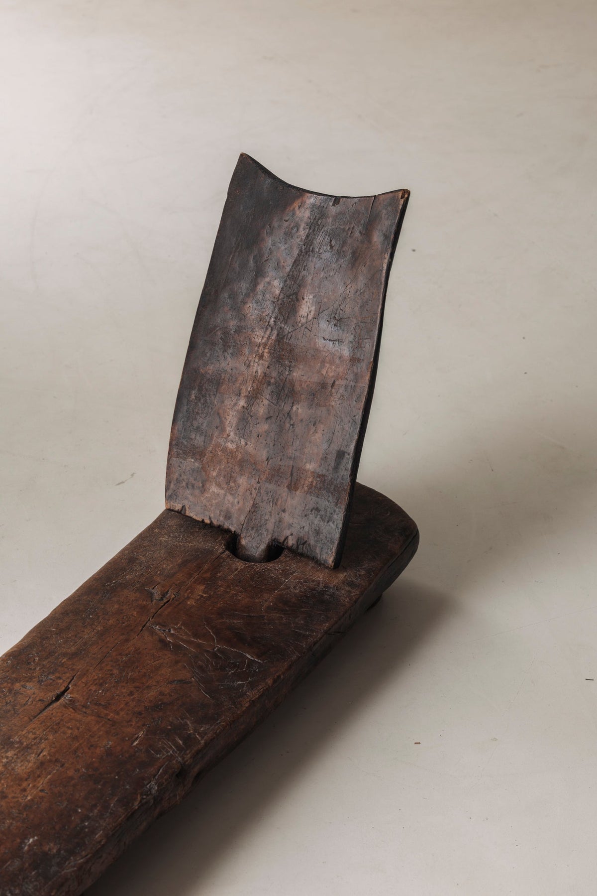 Sculptural Ethiopian Tribal Chair, 20th Century — close-up