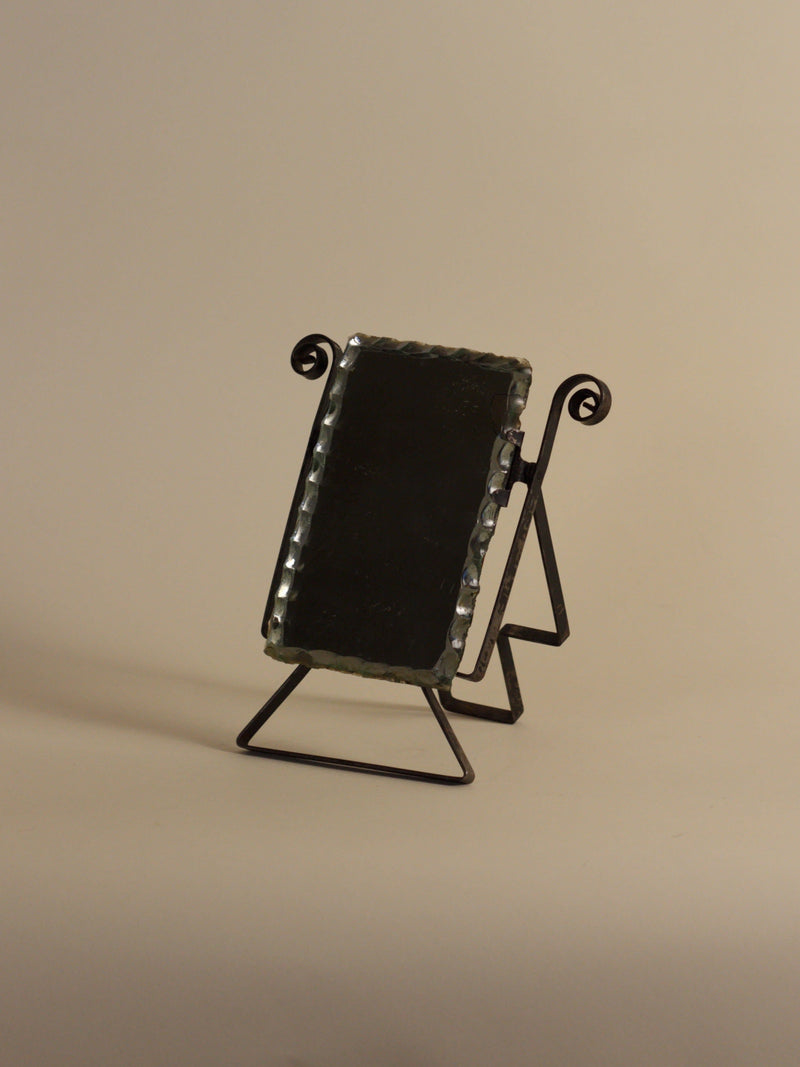 Petite Wrought Iron Mirror by Mansión Luna | The Oblist