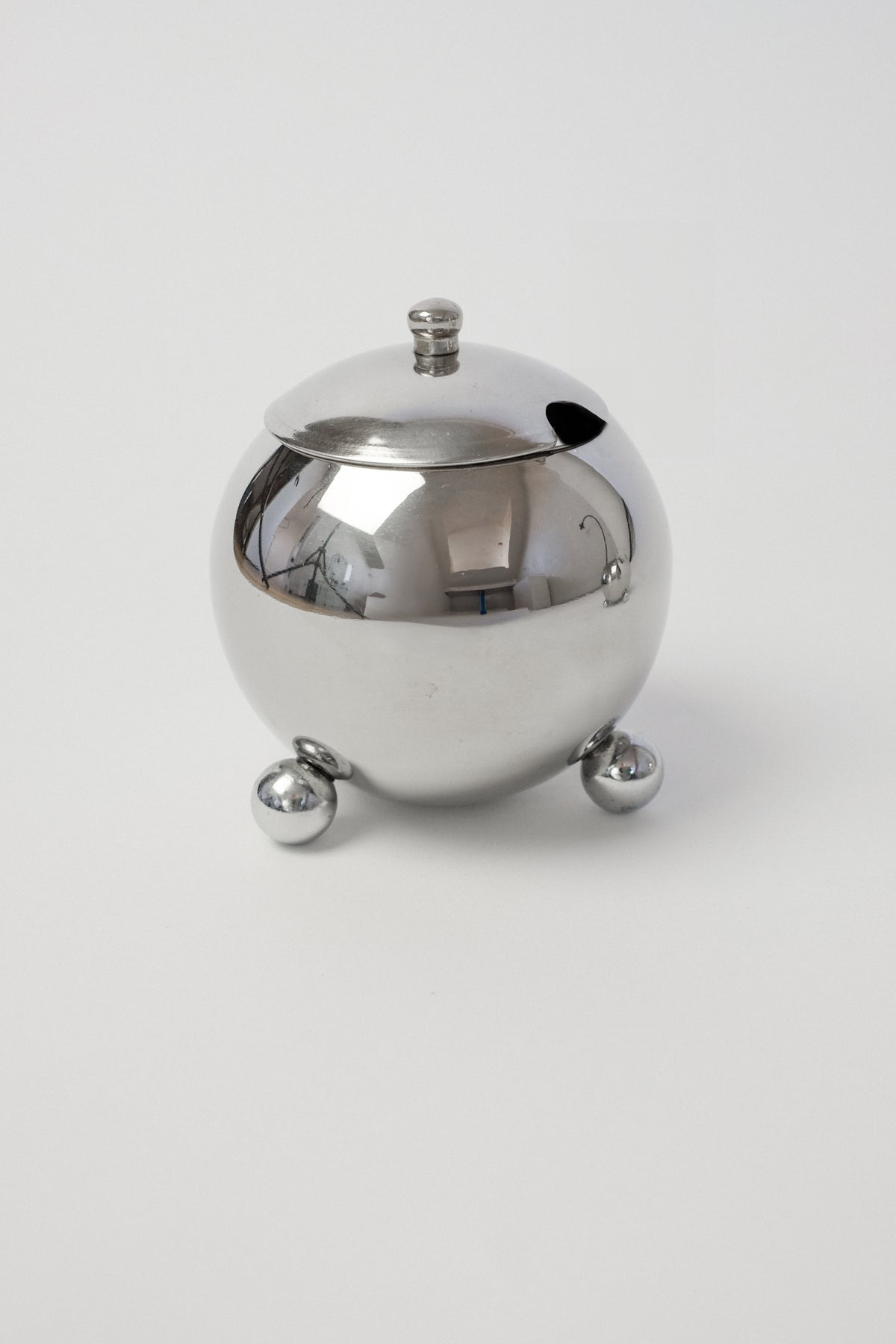 Stainless Steel Coffee / Tea set — close-up