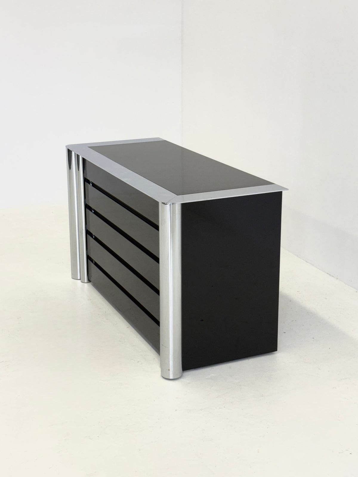 Black sideboard by Antonello Mosca for Cinova — alternate view