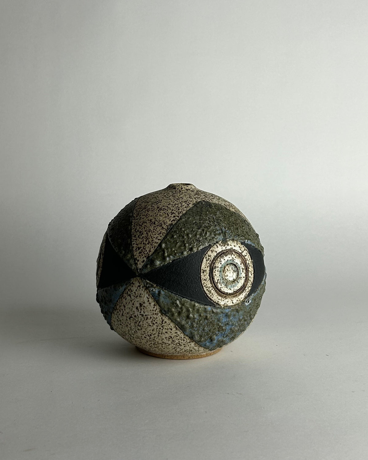 Glazed Ceramic Vase Mask Bud Vase Matthew Ward Collection by somewhere someplace shop | The Oblist