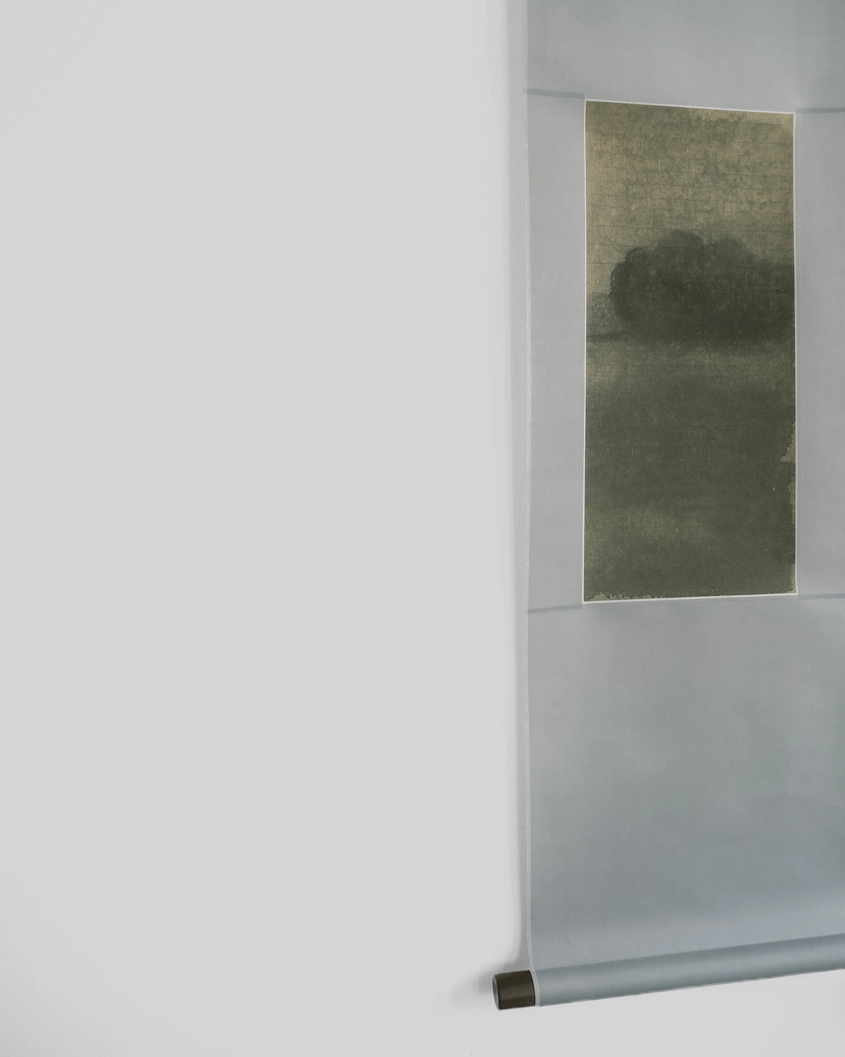 Trees Veiled in Mist (2026), Painting by Aimée Adriaansen — lifestyle setting