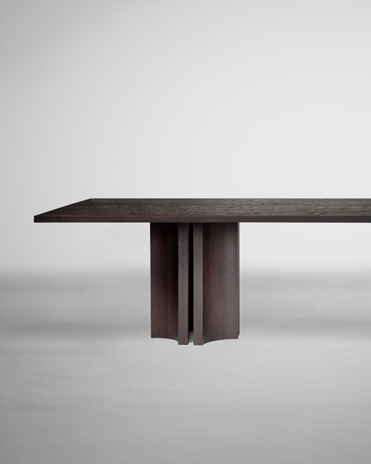 Aperta Table - Rectangular - Double Base — lifestyle setting