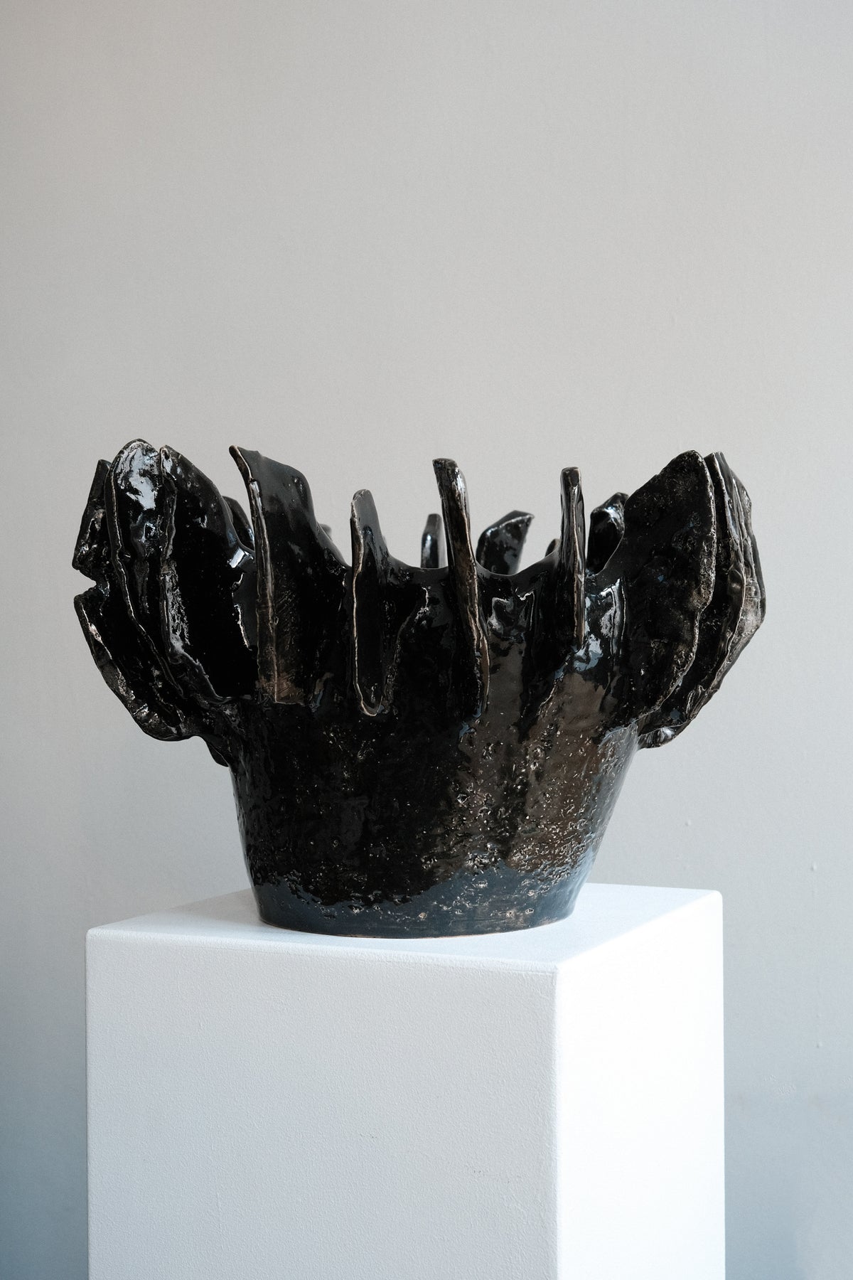 Winged Vessel IV | Sculpture — detail view