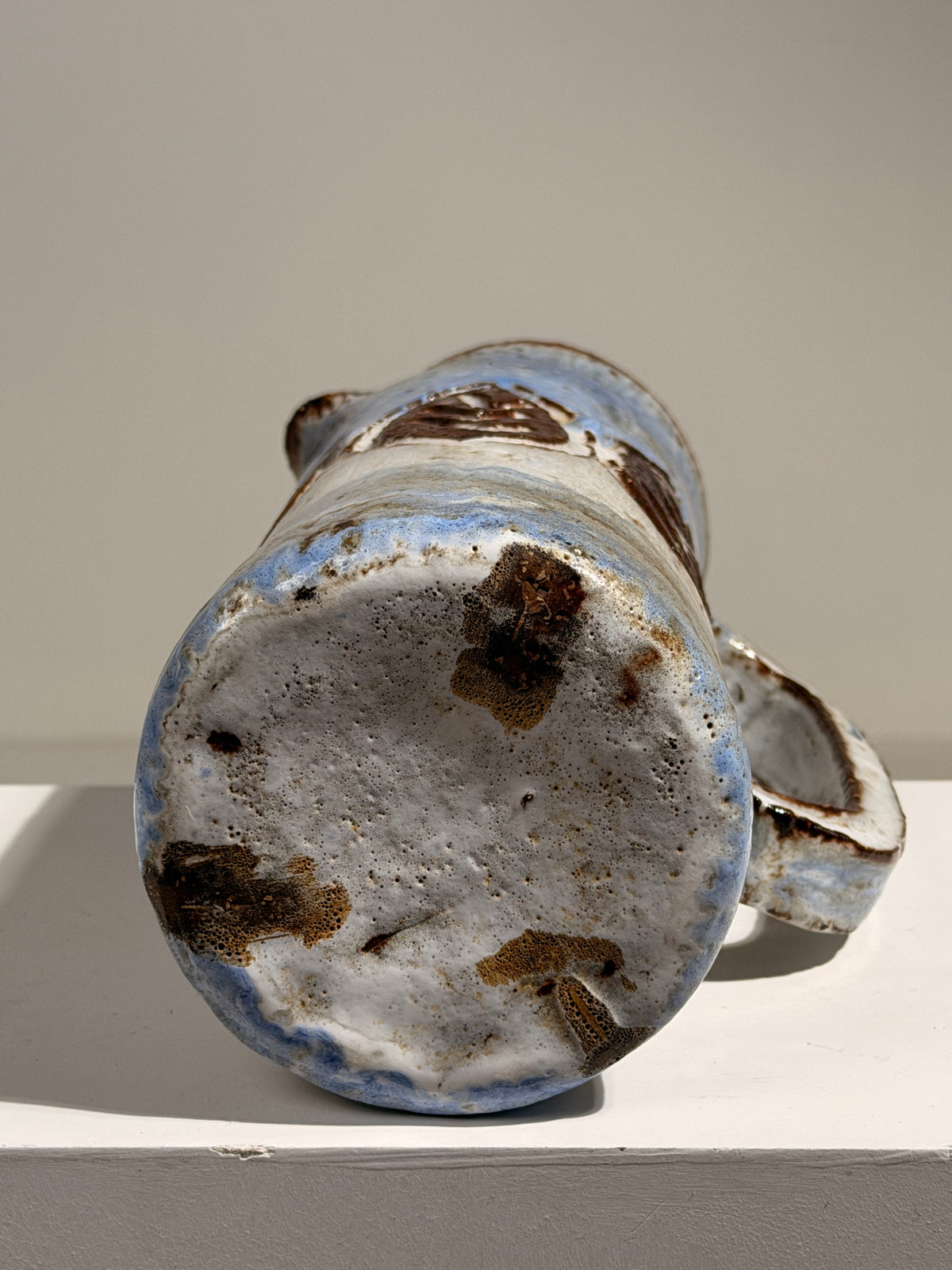 Ceramic pitcher by Albert Thiry, Vallauris, France, circa 1970 — alternate view
