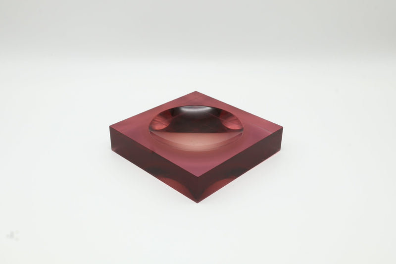 Italian Minimalist Resin Vide Poche – Italy, 1960s by Forma Finds | The Oblist