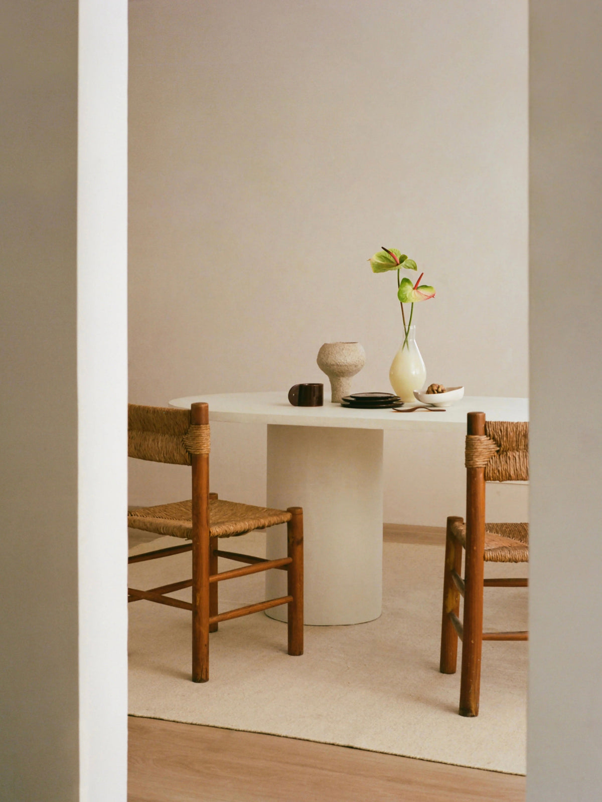 Reye Dining Table — side angle
