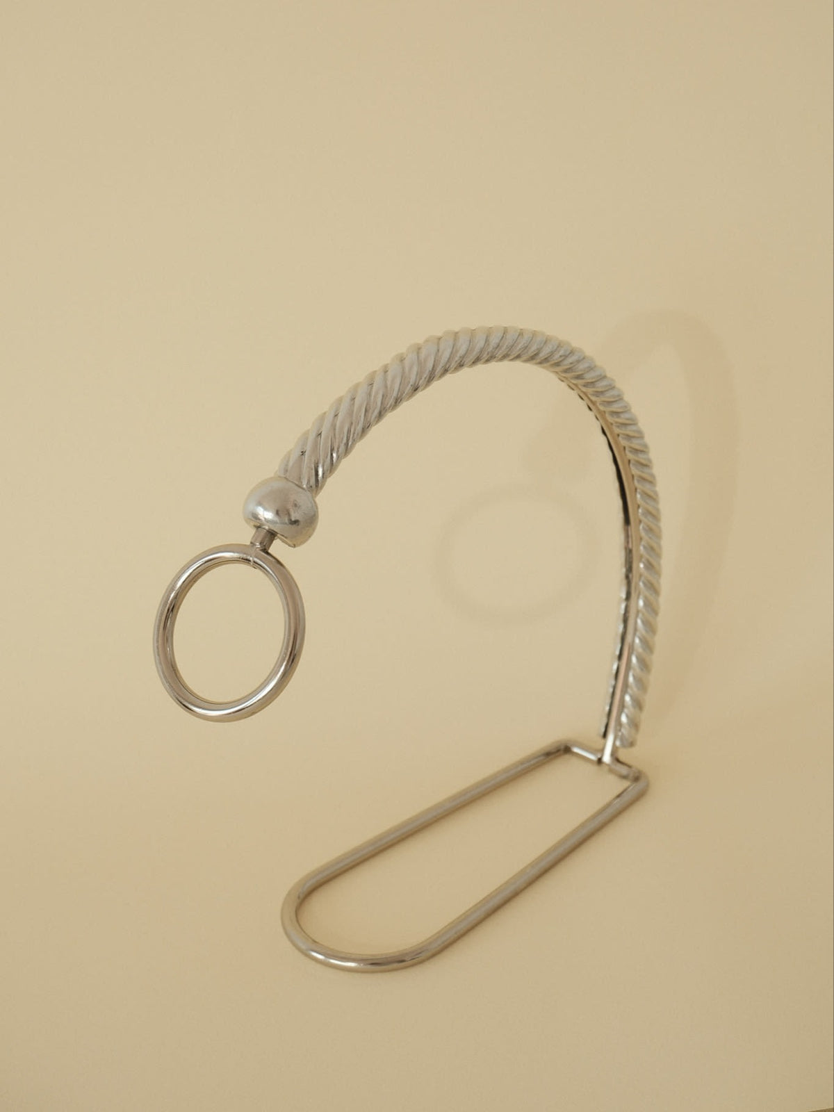 Chrome-Plated Metal Bottle Holder by Truffe Studio | The Oblist