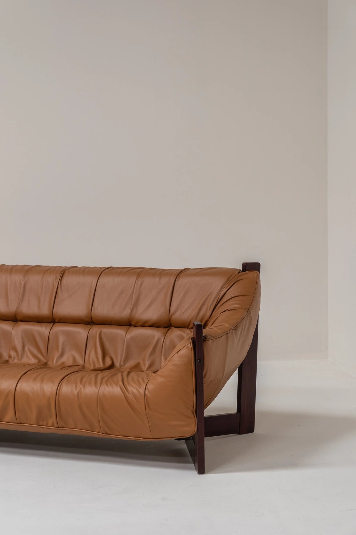 Percival Lafer Sofa, Brazil, 1970s — close-up
