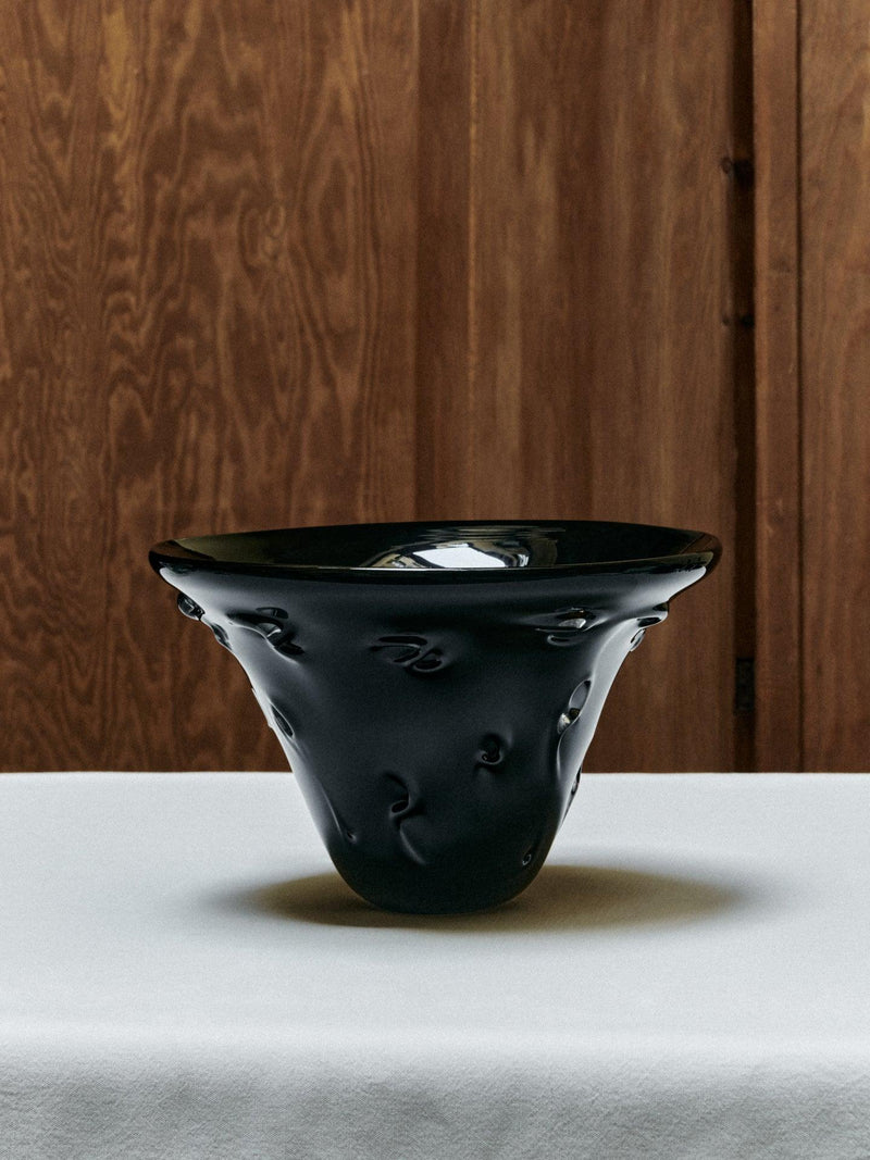 S.R. VINTAGE BOWL DECO BLACK by Louise Roe | The Oblist