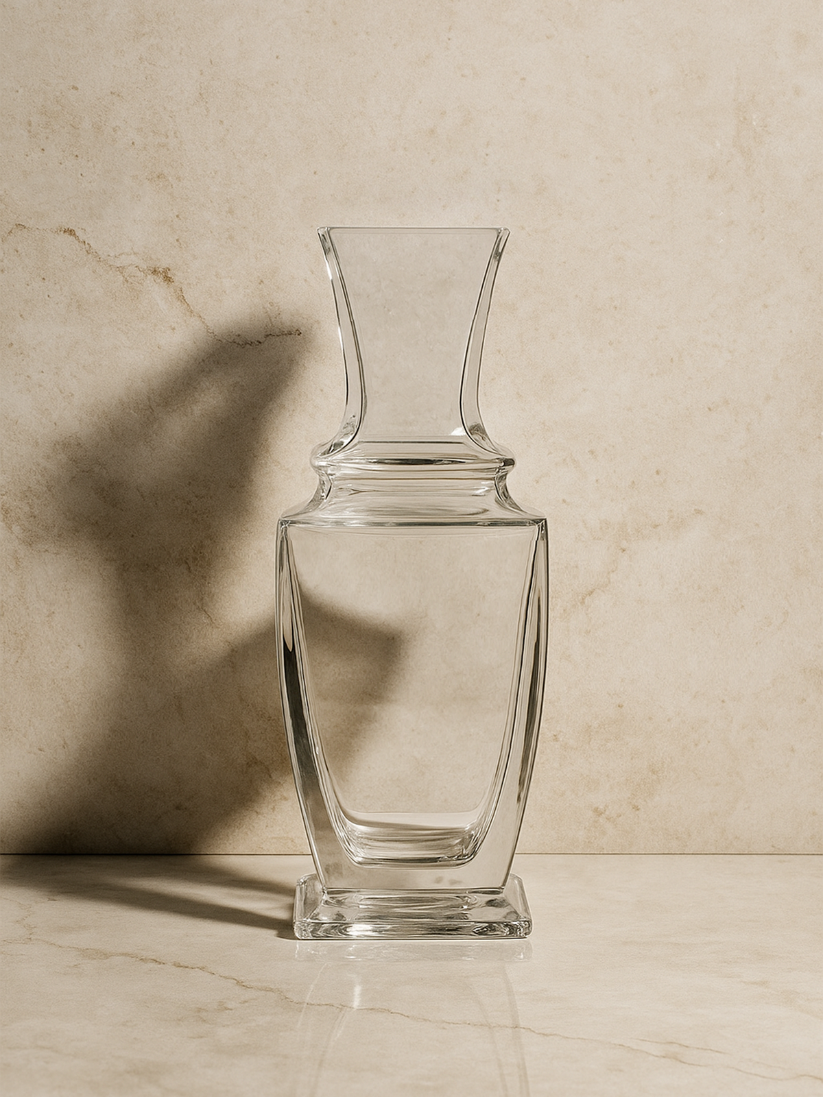 Vintage Baccarat Art Deco Vase - 1980s — lifestyle setting