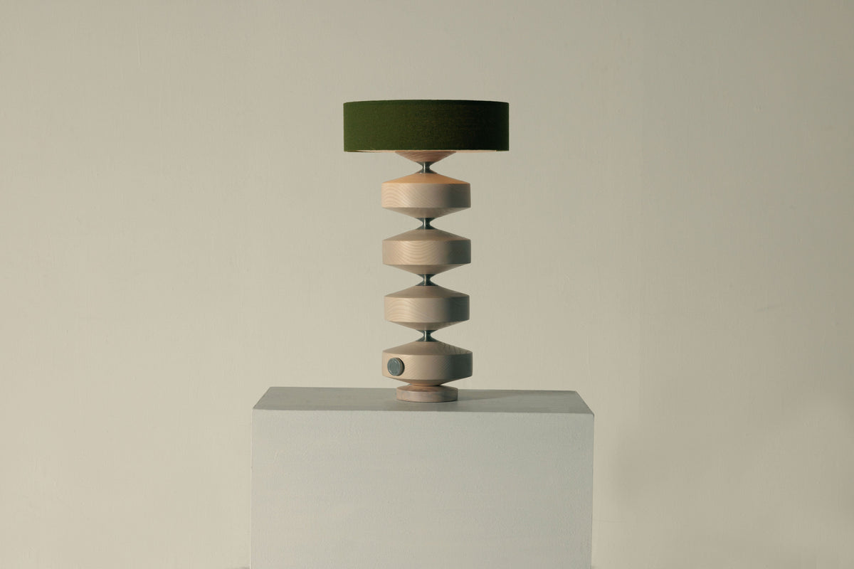 Hour Phila Table Lamp — side angle
