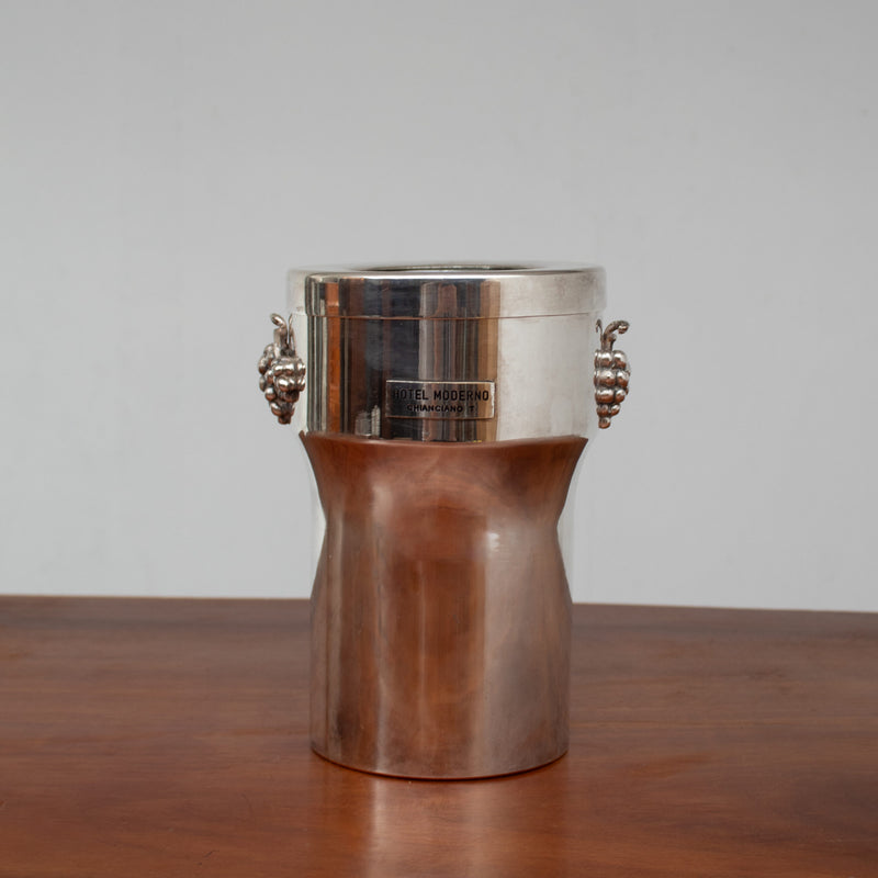 Vintage Italian Hotel Wine Cooler by L.A.G. di Riccarelli — detail view