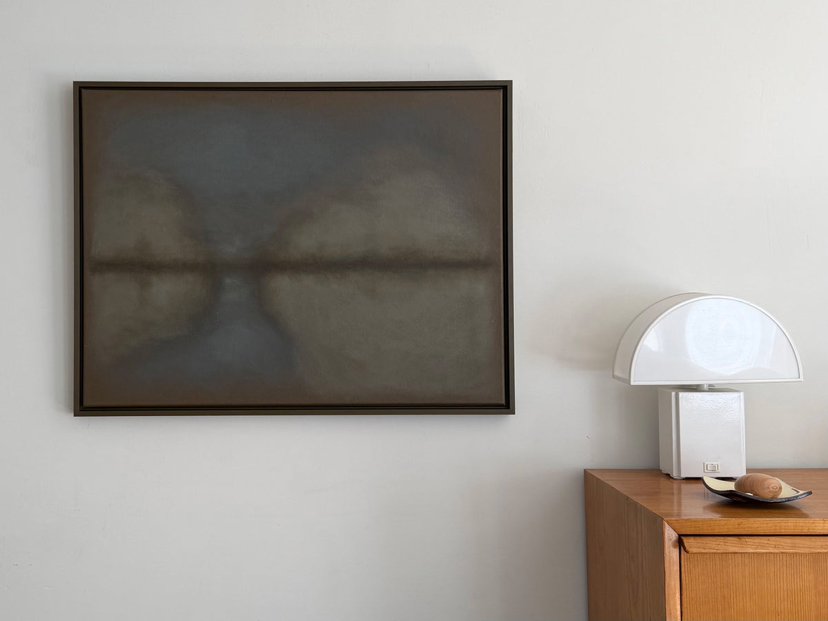 'Many rivers to cross' painting — additional view
