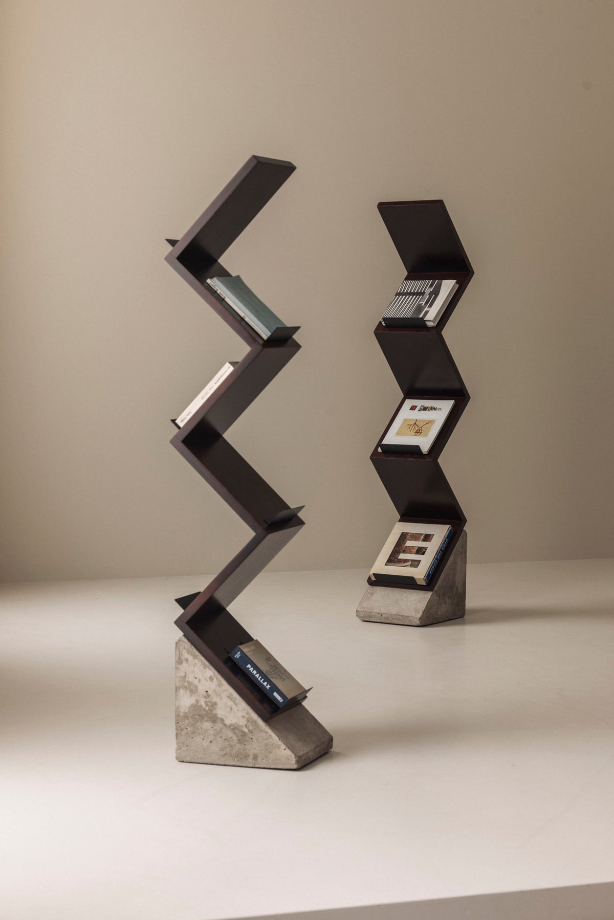 Magazine ‘Zink’ shelf by Jonas Bohlin for Källemo, Sweden 1984 — view 9