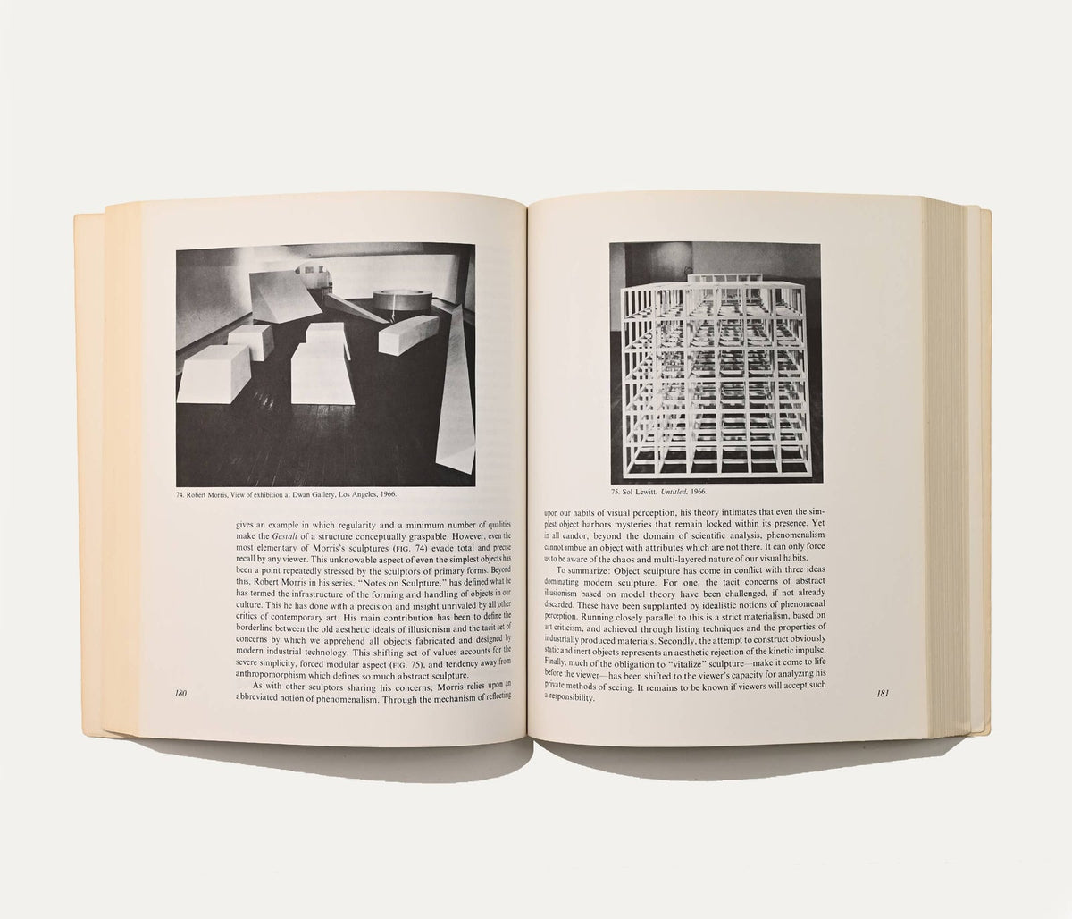 Beyond Modern Sculpture, Jack Burnham, 1982 Art Book — detail view