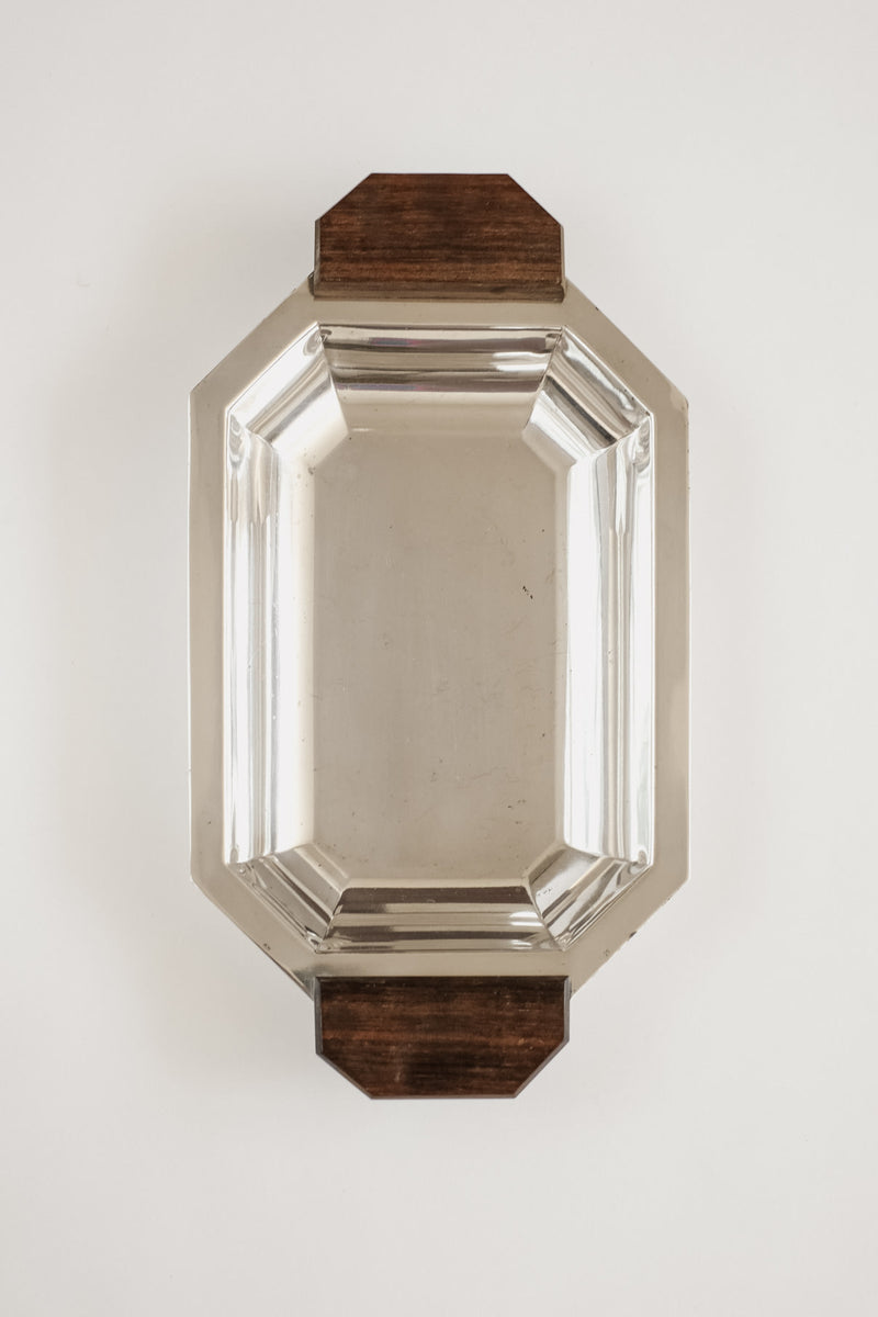 Silver-plated Art Deco Dish by septembre studios | The Oblist
