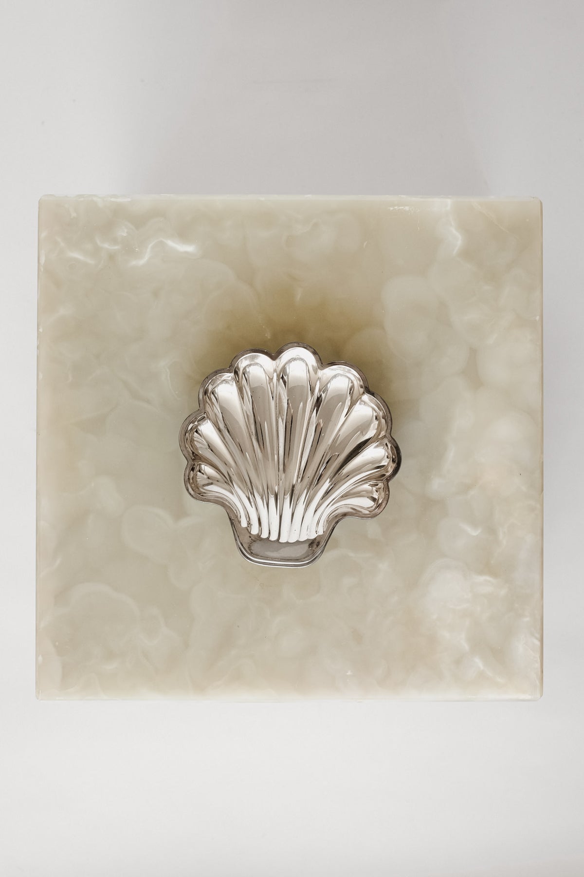 Silver-Plated Shell Dish by septembre studios | The Oblist