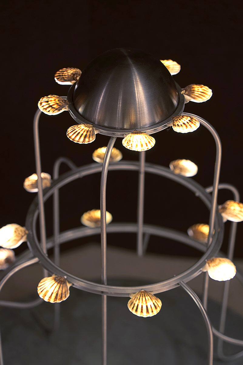 The Lamp With Shells — side angle
