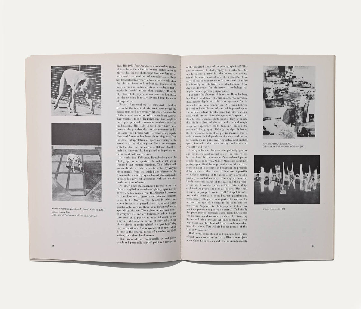 The Painter and Photograph, Van Deren Coke, 1964 Art Book — side angle
