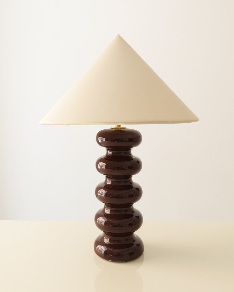 Sculptural Ceramic Table Lamp by Collection apart | The Oblist