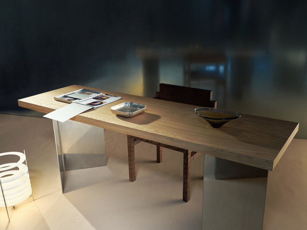 Tantal Studio Table — lifestyle setting