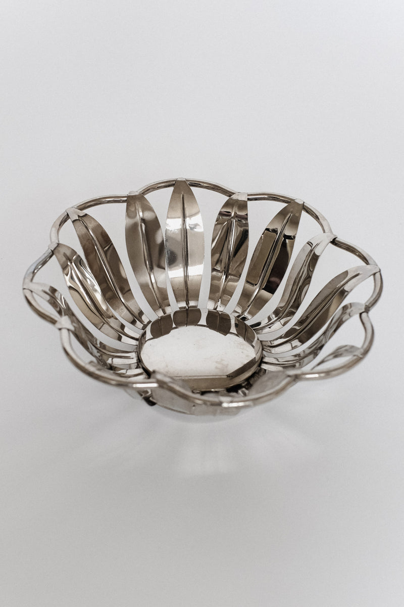 Silver-Plated Bread Basket by septembre studios | The Oblist
