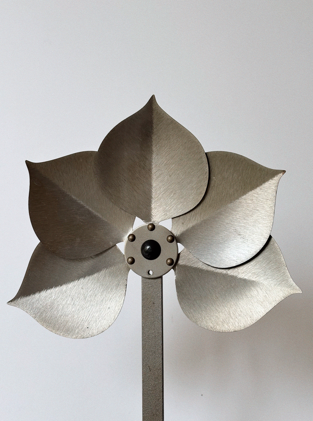 Metal Flower Wall Candleholder — in context
