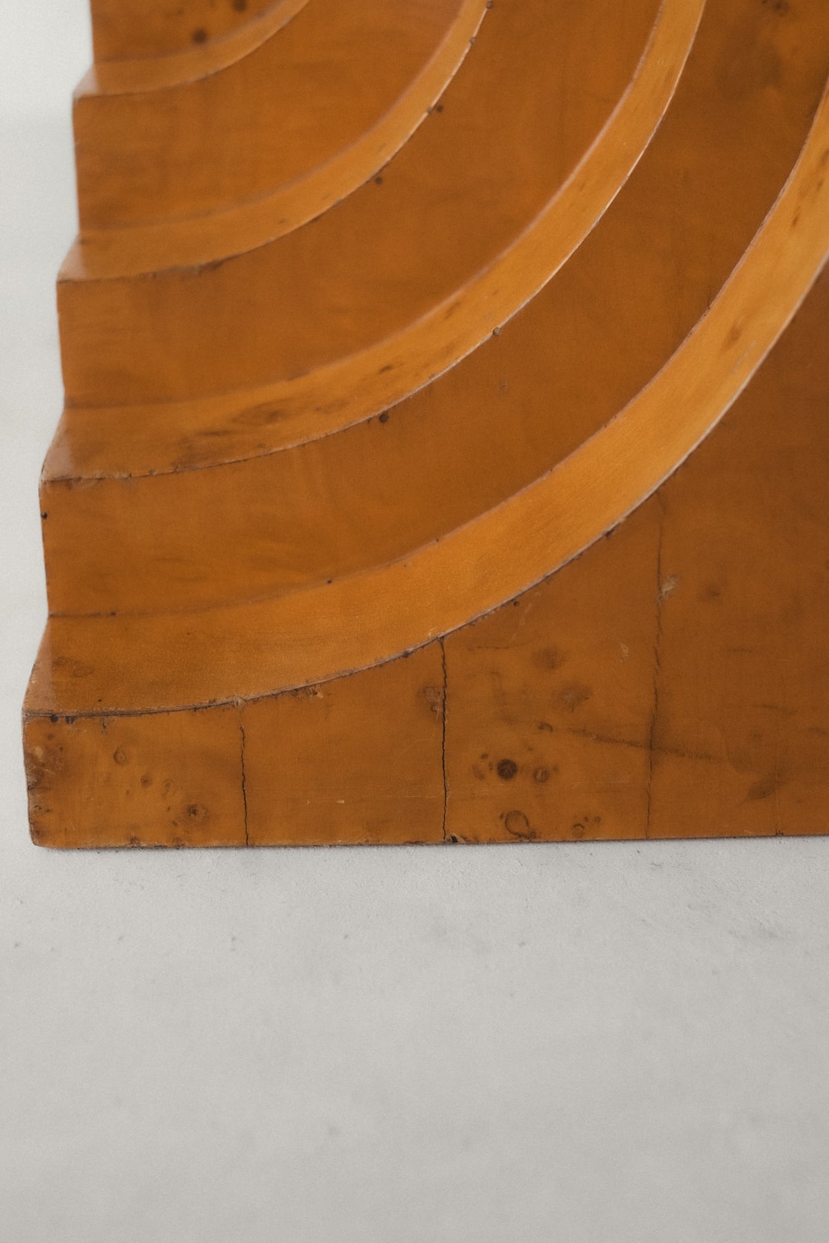 Burl Wood Dining Table by Carlo Scarpa 1960s/1970s  — view 10