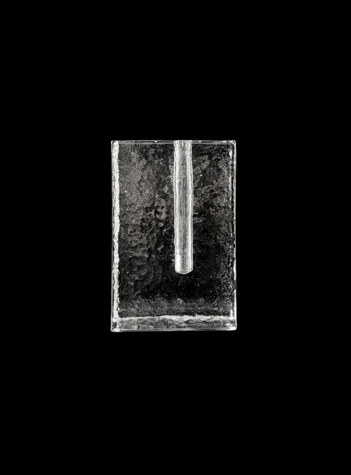 Vintage glass scandinavian vase by LA PARADE | The Oblist