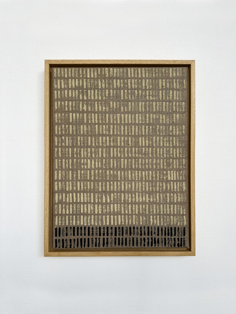'Buff Black - Reversed Turf' Painting by Roi Elmaliah | The Oblist